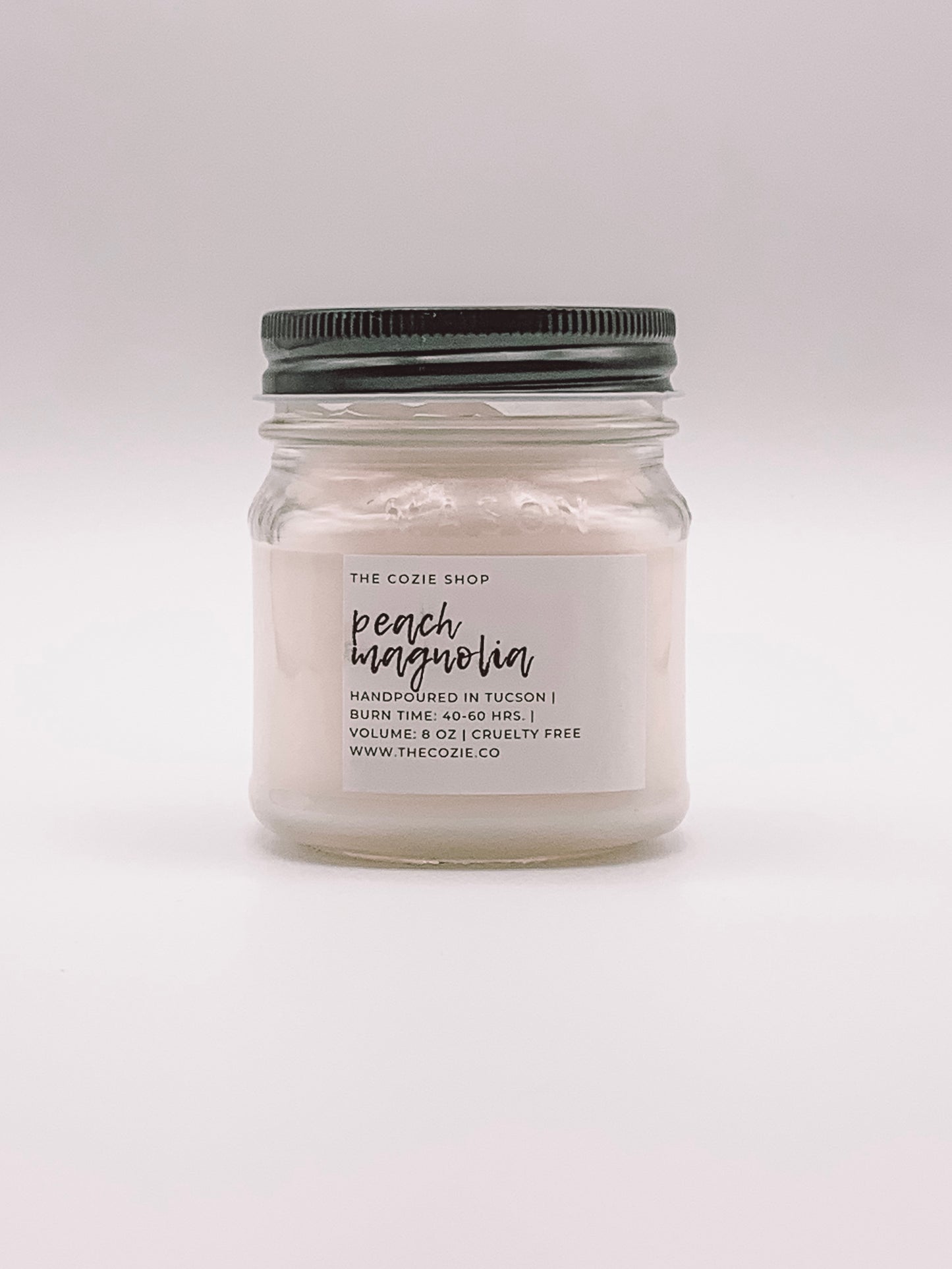 Peach Magnolia Candle THE COZIE SHOP