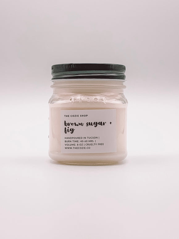 Brown Sugar and Fig Candle THE COZIE SHOP